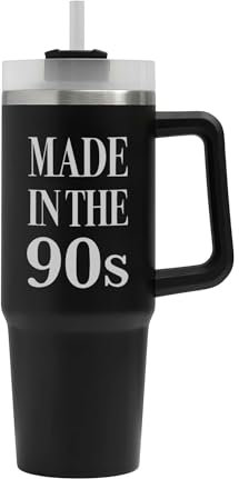 Grand gobelet fabriqué dans les années 90, tasse fabriquée dans les années 90, bouteille isotherme, grande tasse