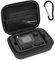 Musiin Guitar effect pedal Storage case, Compatible with Sonicake Pocket Master Guitar Effects, Sponge Lining to Protect Your Equipment (Dark Grey)