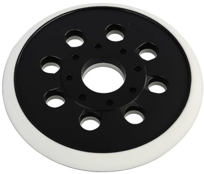 125mm Schleifteller Passend Kompatibel mit GEX 125-1 AE,Schleifteller mit 8-Loch Design,Ersatz Schleifplatte Für Exzenterschleifer, robustes Zubehör für präzises Schleifen