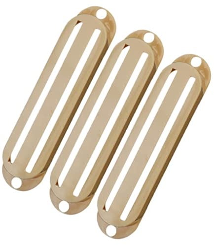 Dual Hot Rail Humbucker Tonabnehmerabdeckungen für E-Gitarre, Kunststoff, cremefarben