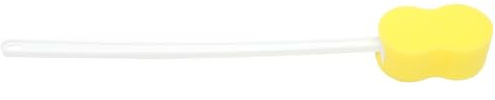 CANIGHT Exfoliating Body Shower Brush Long Handle Lightweight Bath Sponge for Elderly and Disabled with Easy Rinsing and Drying Feature