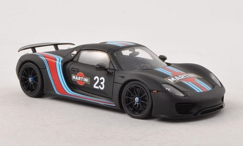 Porsche 918 Spyder Prototyp, No.23, Martini , 2013, Modellauto, Fertigmodell, Spark 1:43