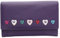 Mala Leder Lucy-Kollektion, Geldbörse, Geldbeutel, Damen, Leder, mit Überschlag mit RFID-Schutz 3186_30 Lila