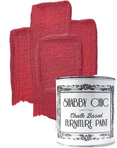 Shabby Chic Chalk Based Furniture Paint - Water Based Interior Exterior Matt Finish Paint 250ml (Nautical Red)