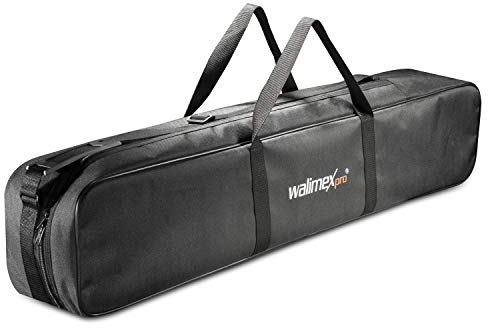 Walimex Pro Sac de trépied pour trépieds de lampes et caméra ou accessoires de studio (longueur 93 cm, place pour 4-5 trépieds, sangle de transport et bandoulière, rembourrée)