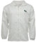 Stormway Unisex to Fit Lawn Bowls Bowlswear Bowling Bowls Waterproof & Windproof Fleece Lined Jacket with Bowls Logo with Detachable Hood (Medium) White