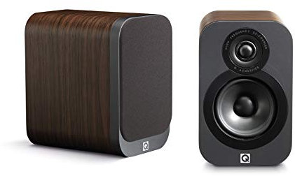 Q Acoustics BT3 Bluetooth Enceintes PC / Estaciones MP3 RMS 50 W, color nuez