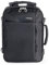 Tucano-Tugò-zaino da viaggio cabinabile. Vano laptop 13.3/laptop 15.6/MacBook 12/MacBook Air 13/MacBook Pro 13/MacBook Pro 15. Materiale tecnico. Schienale ergonomico Nero