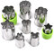 Stainless Steel Vegetable Cutter Shapes Set, Mini Cookie Mold Bread Cutters Fruit Shape Cutter for Kids (8 pcs/set)