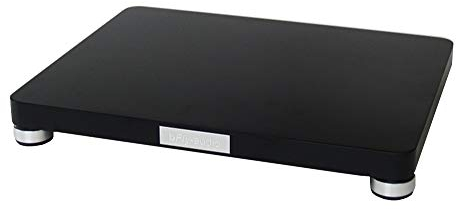 bFly-audio BaseOne Basic Gerätebasis in schwarz| belastbar max. 55 kg / 70 kg (L = 50 x 40 cm, Basic)