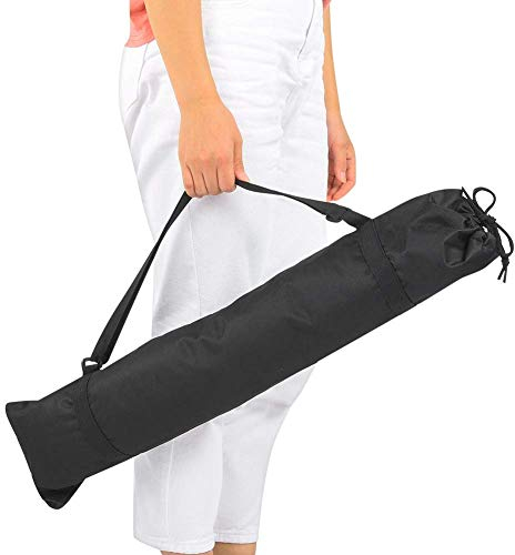 Bewinner Camera Tripod Bag Black Portable Folding Outdoor Oxford Padded Tripod Bag Strap Camera Tripod Photography Carry Bag for Camera Tripod, Monopod, Microphone Tripod(75cm)