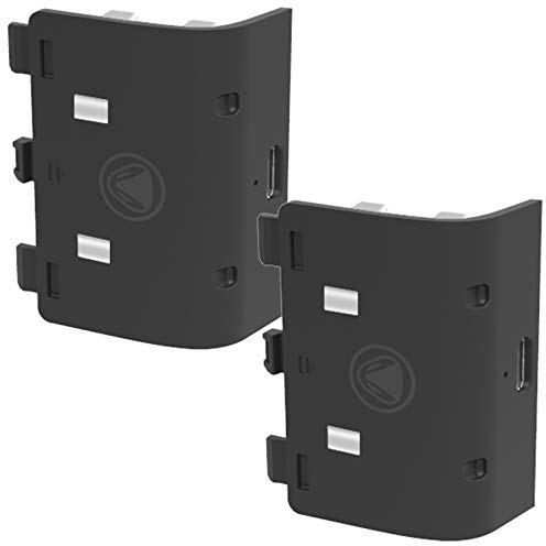 snakebyte Xbox BATTERY KIT SX - black - 2 rechargeable Series X Controller batteries a 800mAh, comp. with Xbox TWIN CHARGE SX and all Xbox Series X Gamepads, incl. 2m dual USB Type-C, Y-charge cable