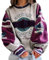 Onsoyours Damen Schmetterling Pulli Sweatshirts Hoodie Sport Langarm Kapuzenpullover Mode Bequem Casual Pulli Mit Kordel Und Taschen (H Grau, l)