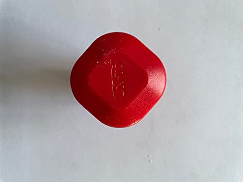 coverandcarry AL-KO Jockey Wheel Handle Knob for Caravan or Trailers - Red - 372154