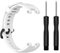 Armband für Huami Amazfit T-Rex/T-Rex Pro,Watchband Silikon Ersatzband Armband Verstellbares Silikonband Strap,Uhrenarmband Armbänder Wrist Strap für Huami Amazfit T-Rex pro/T-Rex A1918 (Weiß)