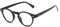 WQZYY&ASDCD Sonnenbrille Herren Damen Unisex Style Round Herren Vintage Nieten Cool Green Eyewear Damen Uv400-Bf