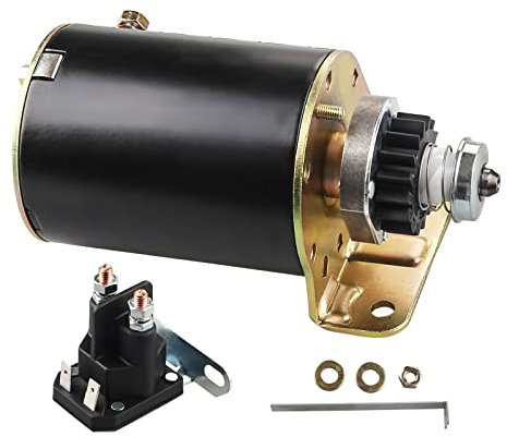 WATERWICH Starter Compatible with Briggs 18HP-7HP Craftsman Lt1000 Lt2000 Yth2348 13an775s Engines Cub Cadet Lawn Mower 1972-2002 390838 391423 392749 394805 497594 497595 Lg497595 Se501880 693054