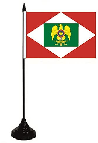 U24 Tischflagge Königreich Italien unter Napoleon Fahne Flagge Tischfahne 10 x 15 cm
