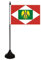 U24 Tischflagge Königreich Italien unter Napoleon Fahne Flagge Tischfahne 10 x 15 cm