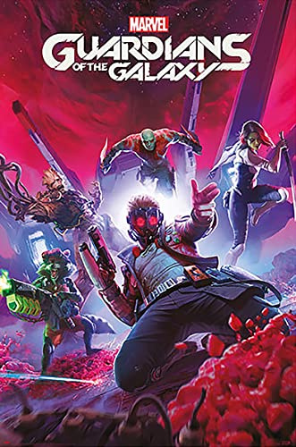 Close Up Guardians of The Galaxy Poster Videospiel Cover (61cm x 91,5cm)