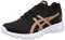 ASICS Women's Gel-Quantum Lyte II Sneaker, Black/Rose Gold, 9 UK