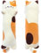 SNOWOLF Katze Weiches Kissen Plüsch Schlafkissen Baumwolle Kätzchen Kissen Kuschelig Gefüllte Nette Plüsch Puppe Spielzeug Geschenk Für Kinder Freundin (90cm)