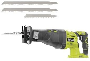 Confezione RYOBI - Sega a nastro R18RS-0 - 18V OnePlus - senza batteria e caricabatterie - Set di 3 lame per sega a nast