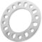 JINGLING 12 mm Universal-Spurverbreiterungen für die meisten 8-Loch-Mehrfach-Radschrauben Muster PCD 8 x 6,5 8 x 165,1 8 x 170 8 x 180 für F250 für Ram 2500 3500 für Silverado-Nabenradadapter, 2 Stück