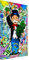 Magic Canvas Art Mr. Monopoly Geld Pop Art Leinwandbild 1- teilig Hochwertiger Kunstdruck Wandbilder – B8443, Material: Poster ungerahmt, Größe: 100x75 cm