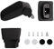 vidaXL Reposabrazos para Coche ABS Negro 16x32x(35-50,5) cm