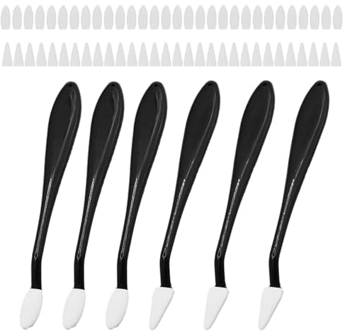 MVPACKEEY 6PCS Sketch Wiper,Paper Art Blenders Sketch,Sketch Wiper Set with 60 Replacement Heads,Kneaded Eraser,Painting Eraser,Art Student Sponge,for Sketch Drawing and Detail Painting(Black+White)