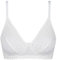 DIM Soutien-Gorge Femme Sans Armatures Daily Dentelle x1, Blanc, 100E