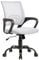 BestOffice Chaise de Bureau Ergonomique avec Siège Dossier en Maille Respirante Hauteur Réglable Fauteuil d'Ordinateur Inclinable à roulettes Pivotantes Blanc