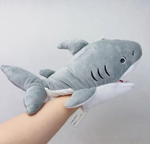 LOMTRATS Meerestier-Handpuppen für Kinder, Kleinkinder umfassen Haie, Wale usw. mit beweglichen offenen Mündern, perfekt zum Geschichtenerzählen,Geburtstagsgeschenke