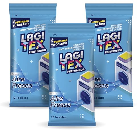 Toallitas Lavadora Captura Colores. [PERFUMADAS] 36 Unidades. Antitransferencia, Antidecoloracion. Toallitas Atrapacolor Y Quita Desteñidos Para Ropa - 3 en 1 - PREMIUM -