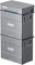Zendure Solarflow Hyper 2000 avec AB2000S*2 3840Wh, Centrale Électrique de Balcon avec Entrée Solaire 1800W, Hub Intégré(Unité de Contrôle Intelligente) Micro Onduleur, Charge AC Bidirectionnelle1200W