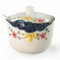 mehrido Porcelain Sugar Bowl with Lid and Spoon – 400ml Farmhouse Sugar Jar for Kitchen, Coffee Bar, and Home, Sugar Container for Coffee, Tea, and Baking