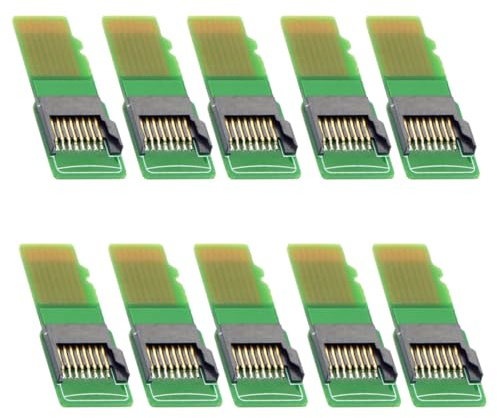 CY 10 Teile/los Micro SD TF Speicherkarten-Kit Stecker auf Buchse Verlängerungsadapter Extender PCBA Reader für Autotelefon (TF*10 Teile)