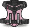 COMSLE Pettorina Cane Taglia Grande Media Piccola, Pettorina Cane ad h Riflettente, Rosa, XL