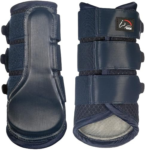 HKM Shiny Protection boots Deep Blue XL