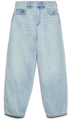 VERO MODA Female Mom Jeans VMBILLIE Hohe Taille Barrel Fit Jeans | Mom fit jeans