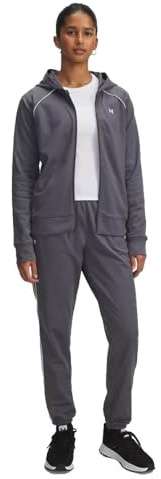 Under Armour Rival Tricot Tracksuit HD für Damen, Größe M, Grau