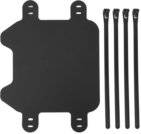 hcaioz Motorcycle Front Number Plate,Off-Road Electric Vehicle Bike Compatible with Su&rron Light Bee X Segway X260