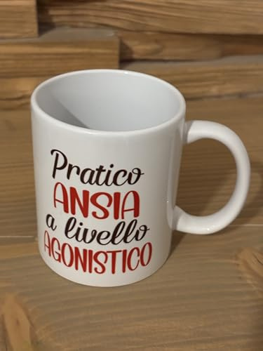 Generico Tazza in Ceramica Bianca con Scritta Personalizzata Motivazionale per Caffè e Tè