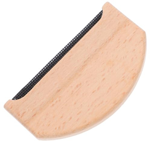 PAMINGONO Removedor de Pelusas de Madera para Suéteres Peine para Lana y Cachemira Herramienta Versátil para Eliminar Bolitas y Pelusa Ropa y Mantas con Cepillo Integrado para Limpieza