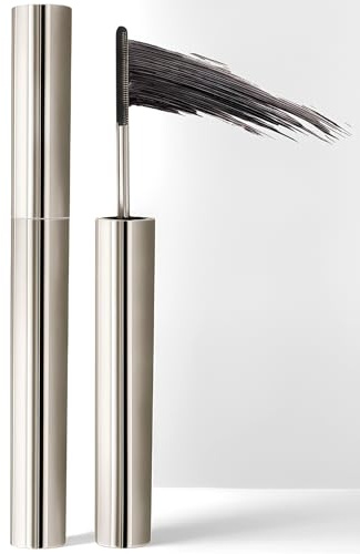Iron Wand Black Mascara – Volumizing & Lengthening 3D Curl, False Lash Effect, Smudge-Proof & Waterproof for Daily or Party Wear