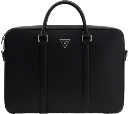 GUESS Businesstasche mit Laptopfach Milano Laptop Bag Black schwarz