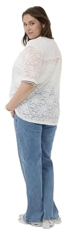 KAFFE CURVE T-Shirt KCbella M, Chalk