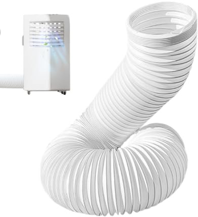 Tubo Climatizzatore Portatile, Tubo Di Scarico Aria Condizionata Mobile, Flessibile In PVC, Lunghezza 3metri, Resistente E Durevole Per Impianti Di Climatizzazione, Asciugatrici E Cappe Aspiranti
