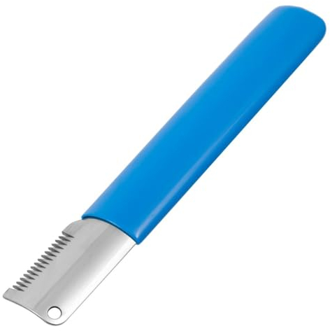GROOM PROFESSIONAL Stripping Knife for Dogs - Heavy-Duty Hand Stripping Knife for Grooming - Professional Hair Stripping - Perfect for Stripping Hair - Easy-Grip Handle, Coarse